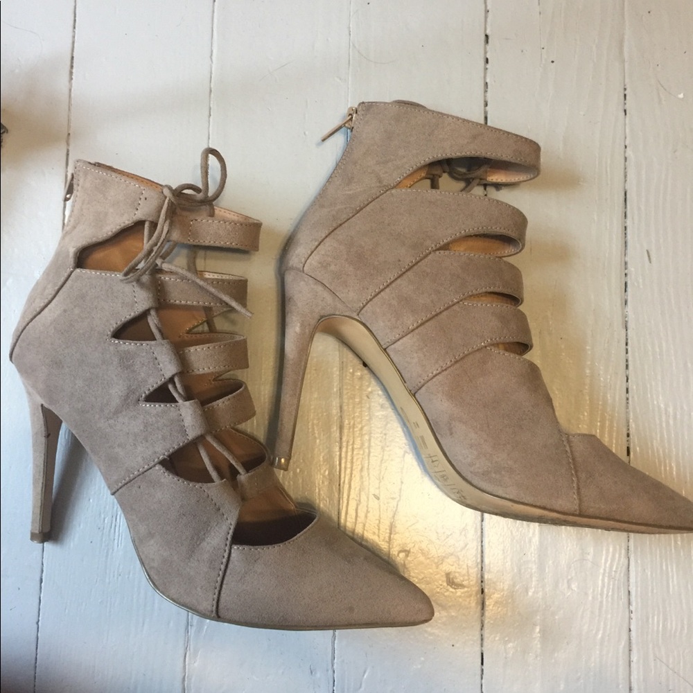 Ankle heels.